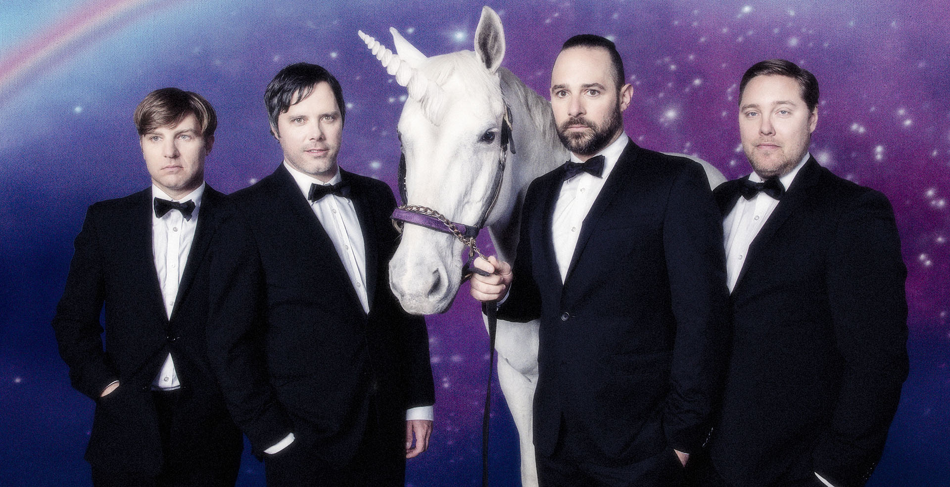 Les Trois Accords: Unicorns and Dolphins Hand-In-Hand