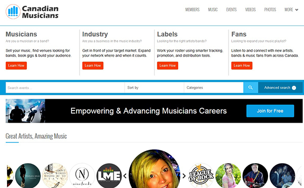 Canadianmusicians.com