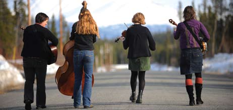 String band Annie Lou is bringing back the basics