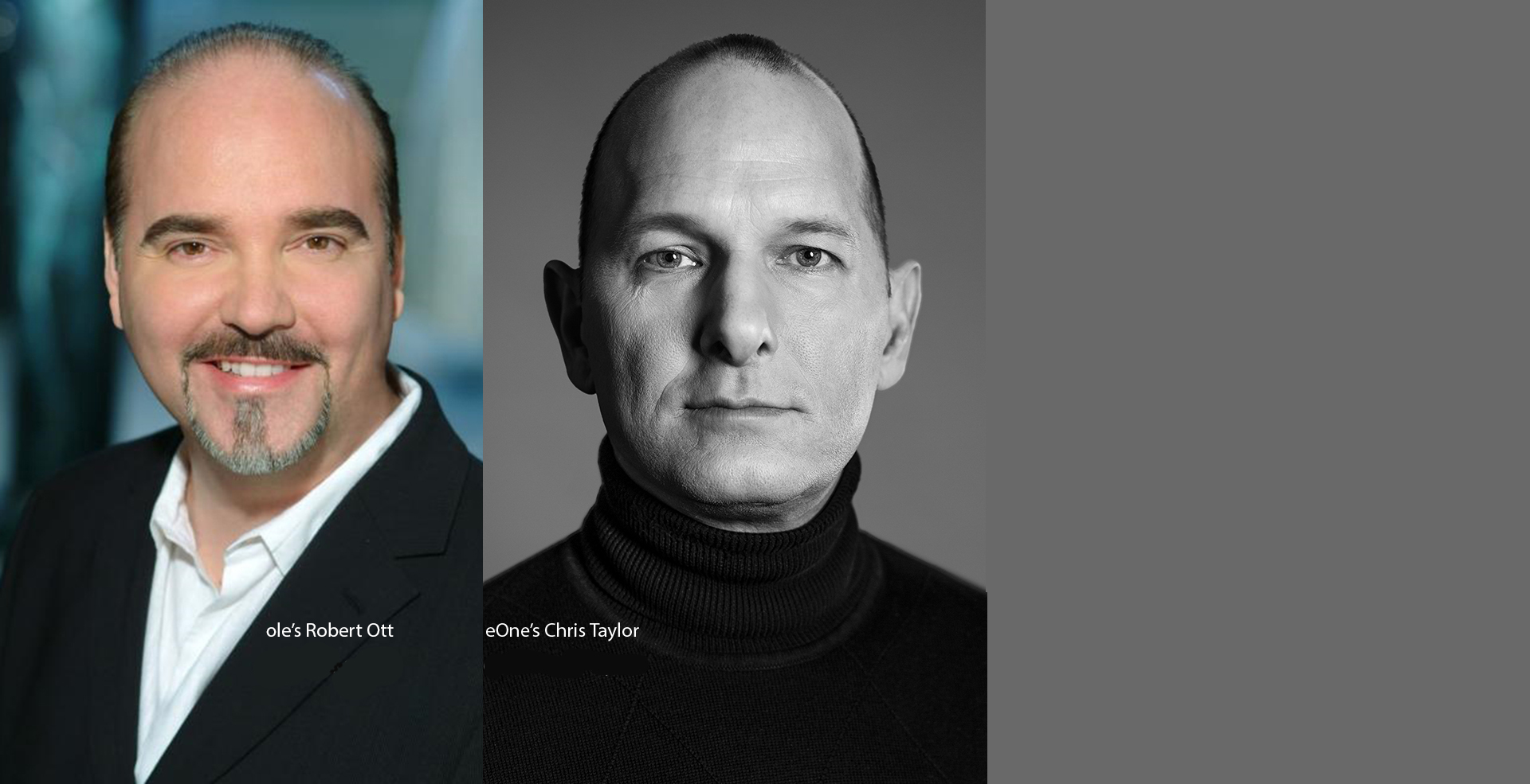 Publishing: ole and eOne