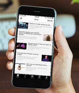 SOCAN mobile app