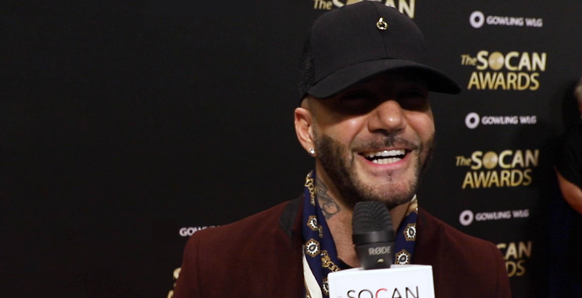 SOCAN Awards 2019 Video Interview:  Karl Wolf