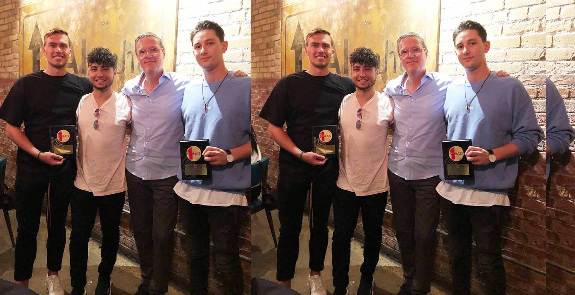 SOCAN presents No. 1 Song Award to Nick Henriques, Ultra Music Publishing
