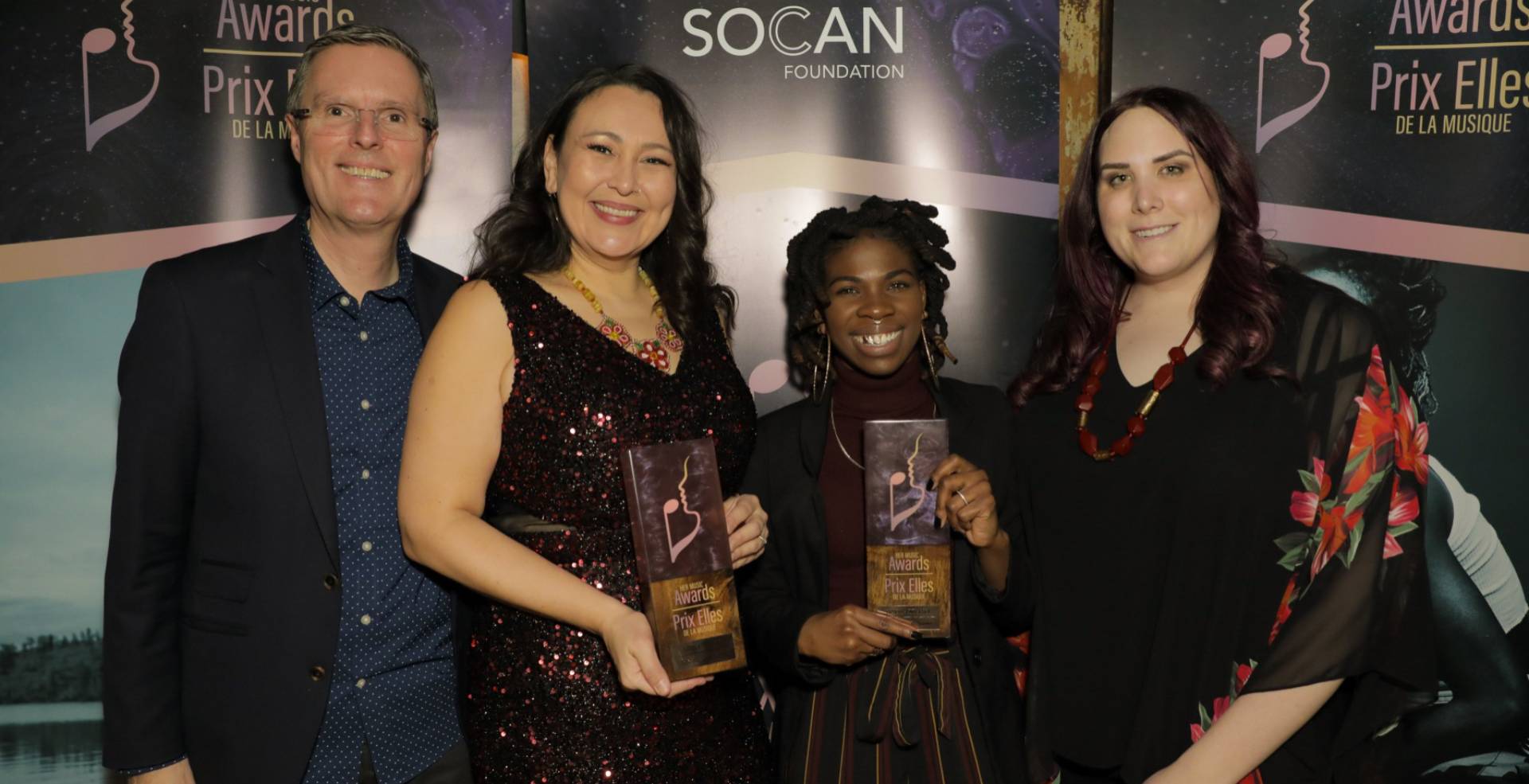 Haviah Mighty and Leela Gilday win first-ever HER Music Awards