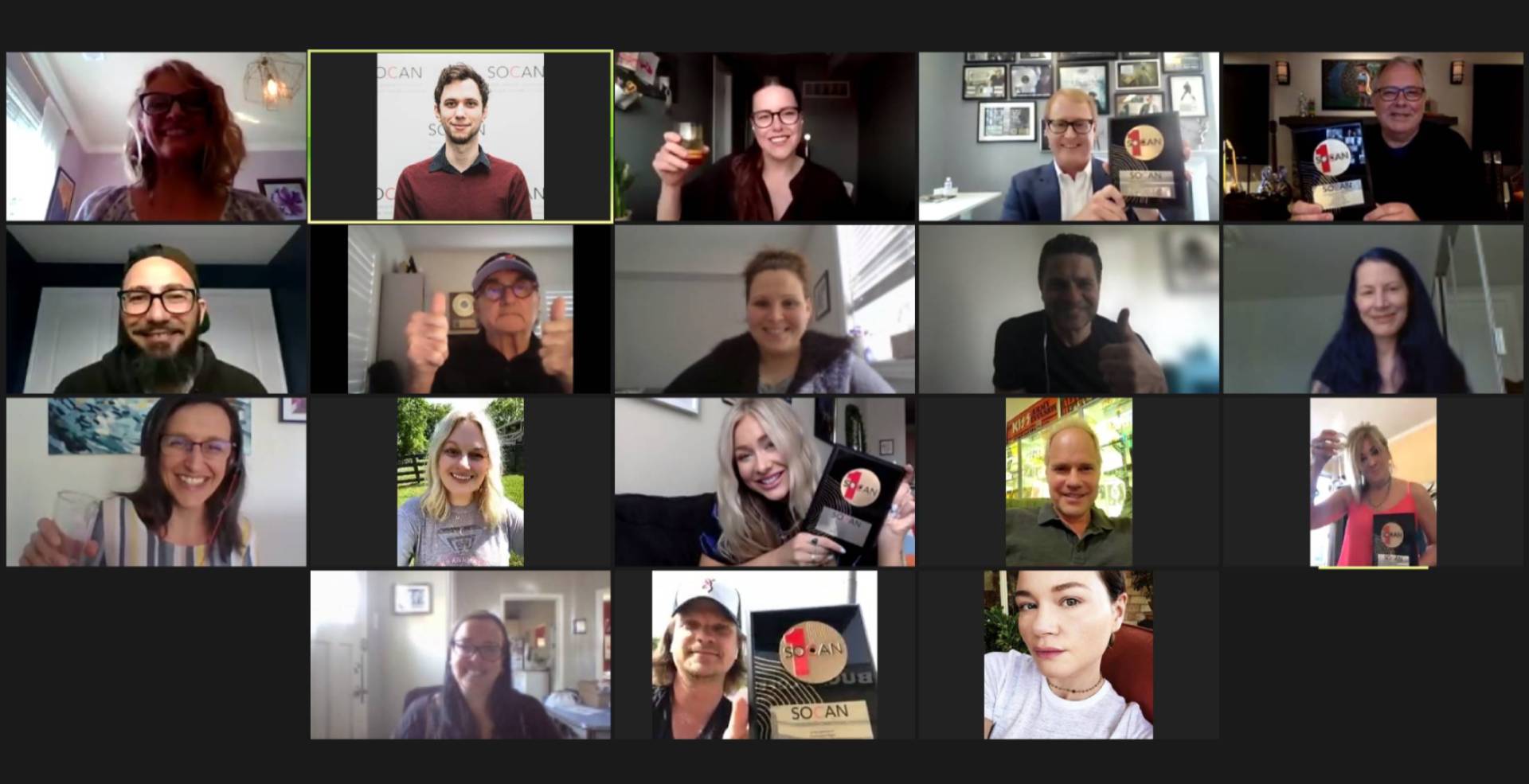 Video: SOCAN honours Madeline Merlo with No. 1 Song Award