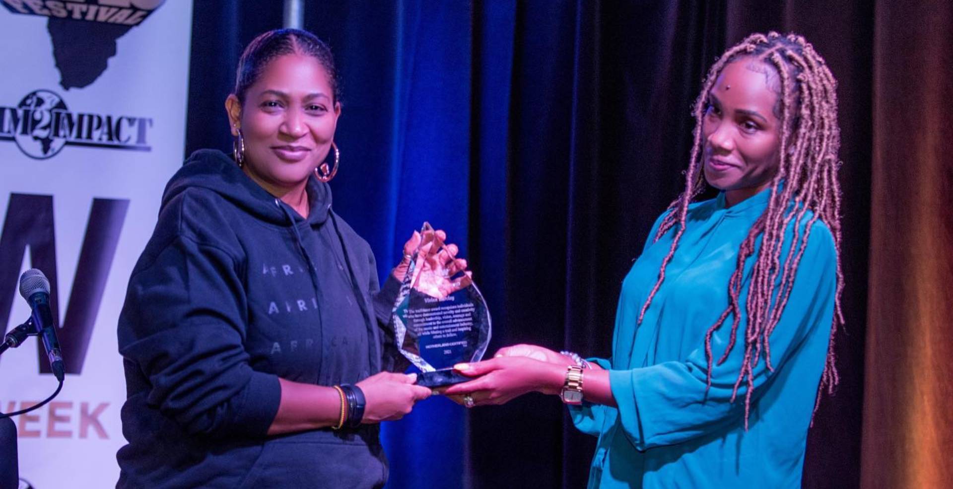 Vivian Barclay receives inaugural African Music Week Trailblazer Award