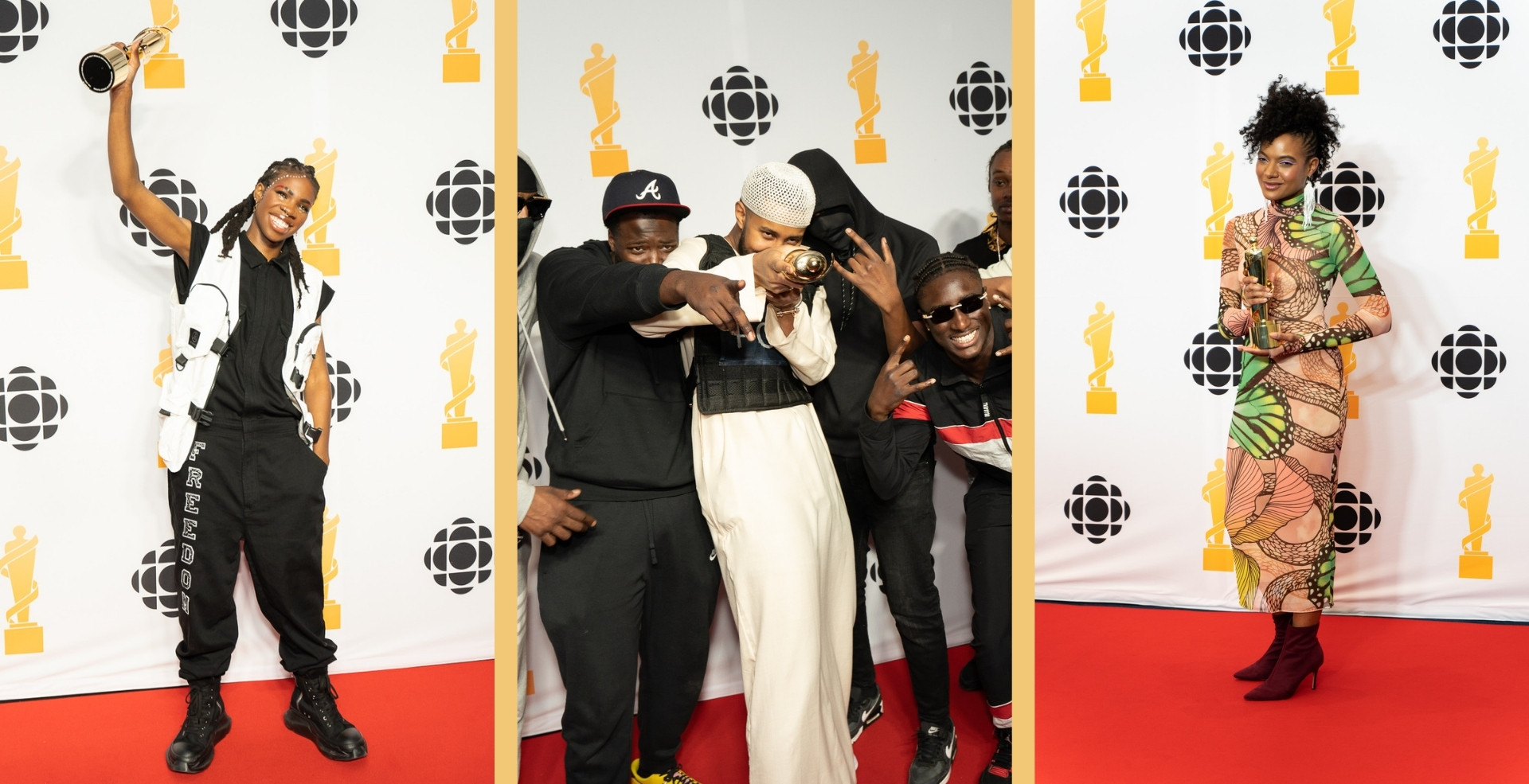 Backstage at the JUNOs 2022