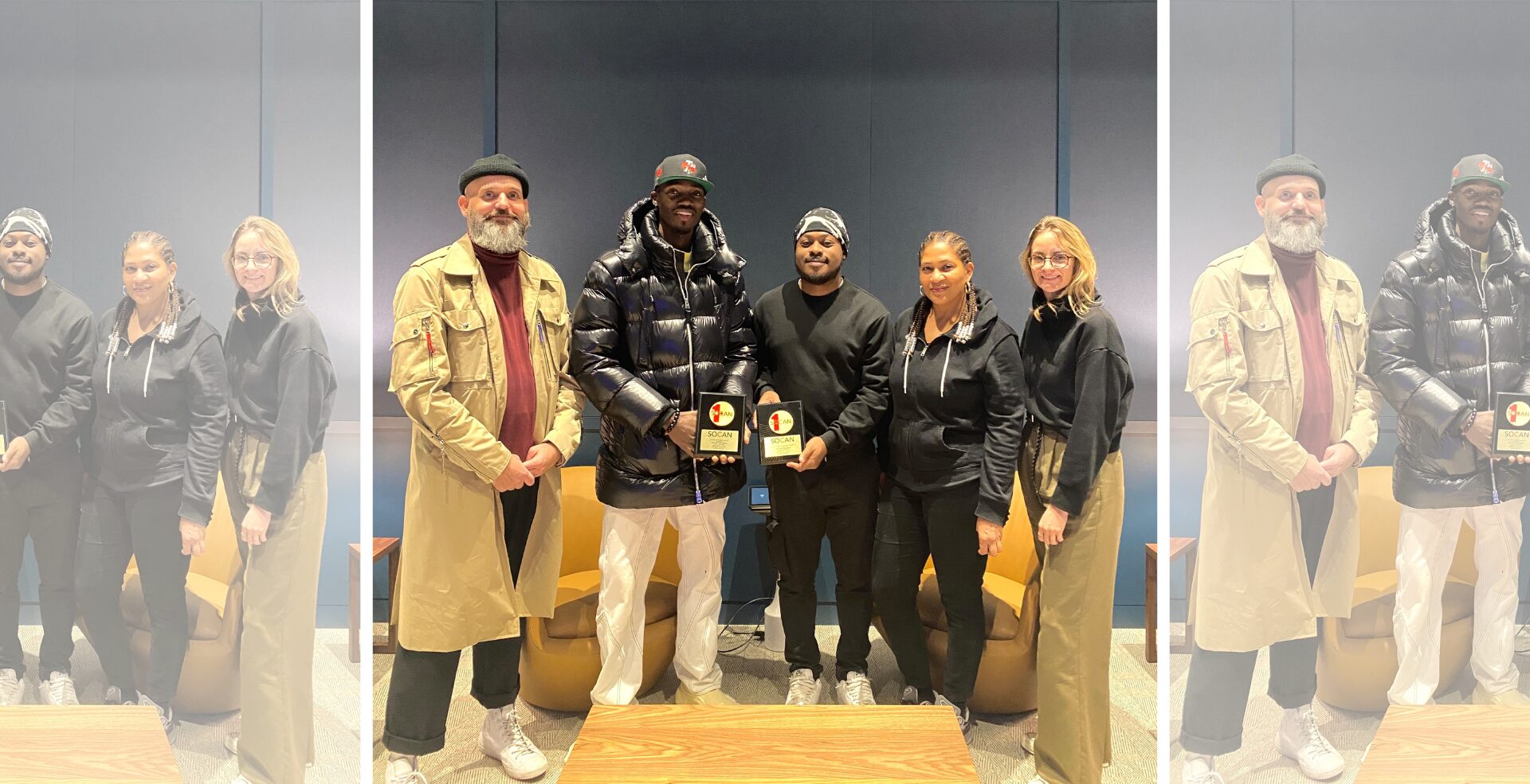 SOCAN honours TOBi with No. 1 Song Award
