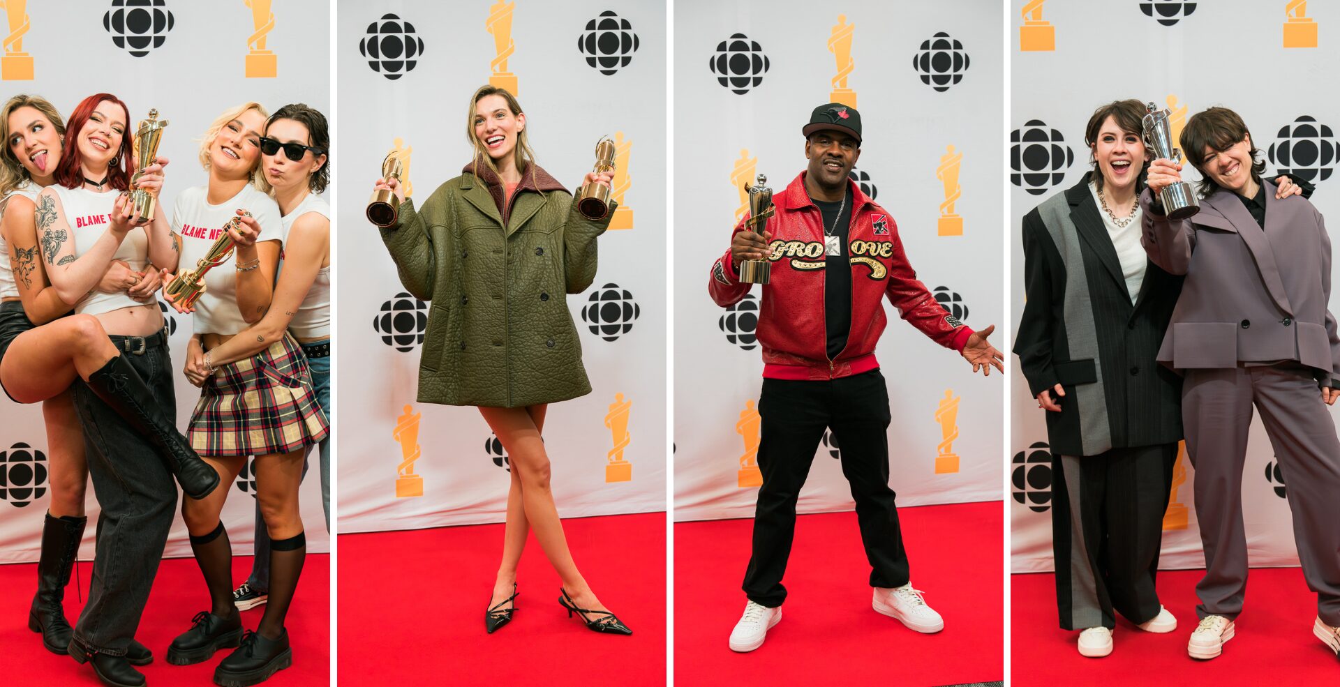 The Beaches, Charlotte Cardin double their honours at 2024 JUNO Awards Broadcast