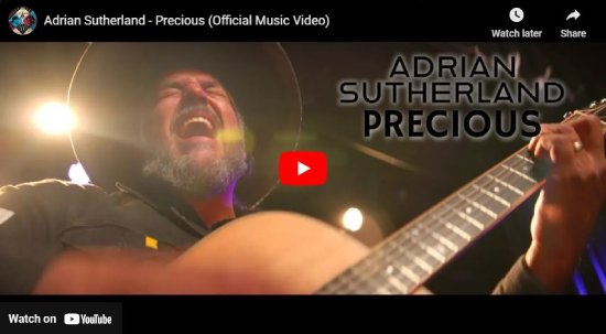 Adrian Sutherland, Precious, video