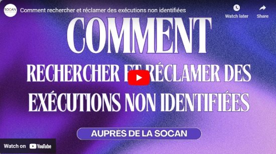 Unidentified Performances, French, francais, how-to