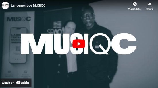 MUSIQC, launch, video