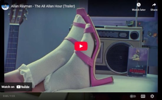 Allan Rayman, The All Allen Hour, Trailer, #1 Girl
