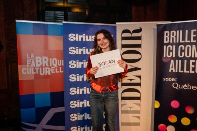Francouvertes, 2025, Kate Pereira, winner, SOCAN