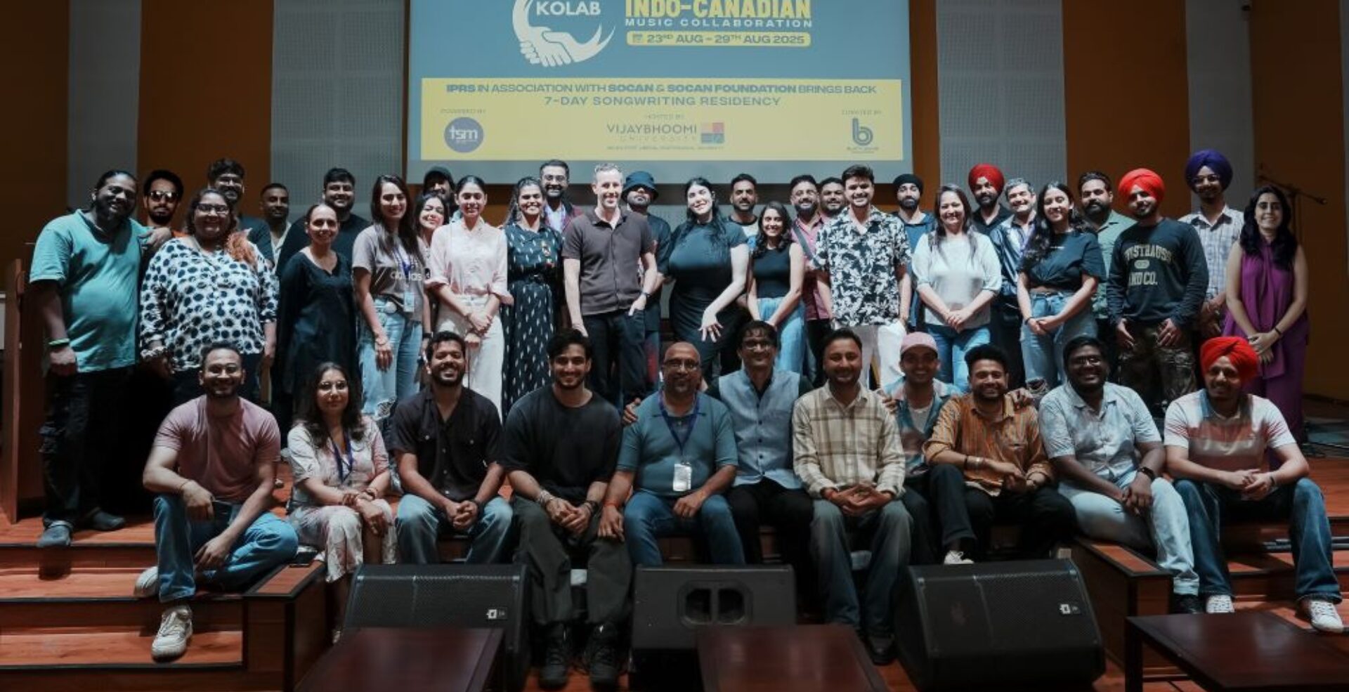 IPRS, SOCAN foster Indo-Canadian collaboration at 2025 KOLAB songwriting camp