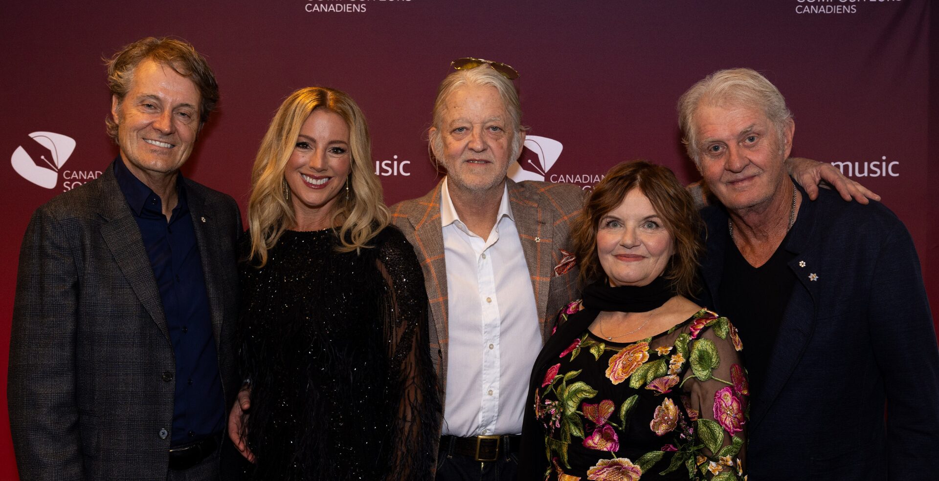 Sarah McLachlan, Jim Cuddy, Greg Keelor, Tom Cochrane et Diane Tell intronisés au Panthéon des auteurs et compositeurs canadiens