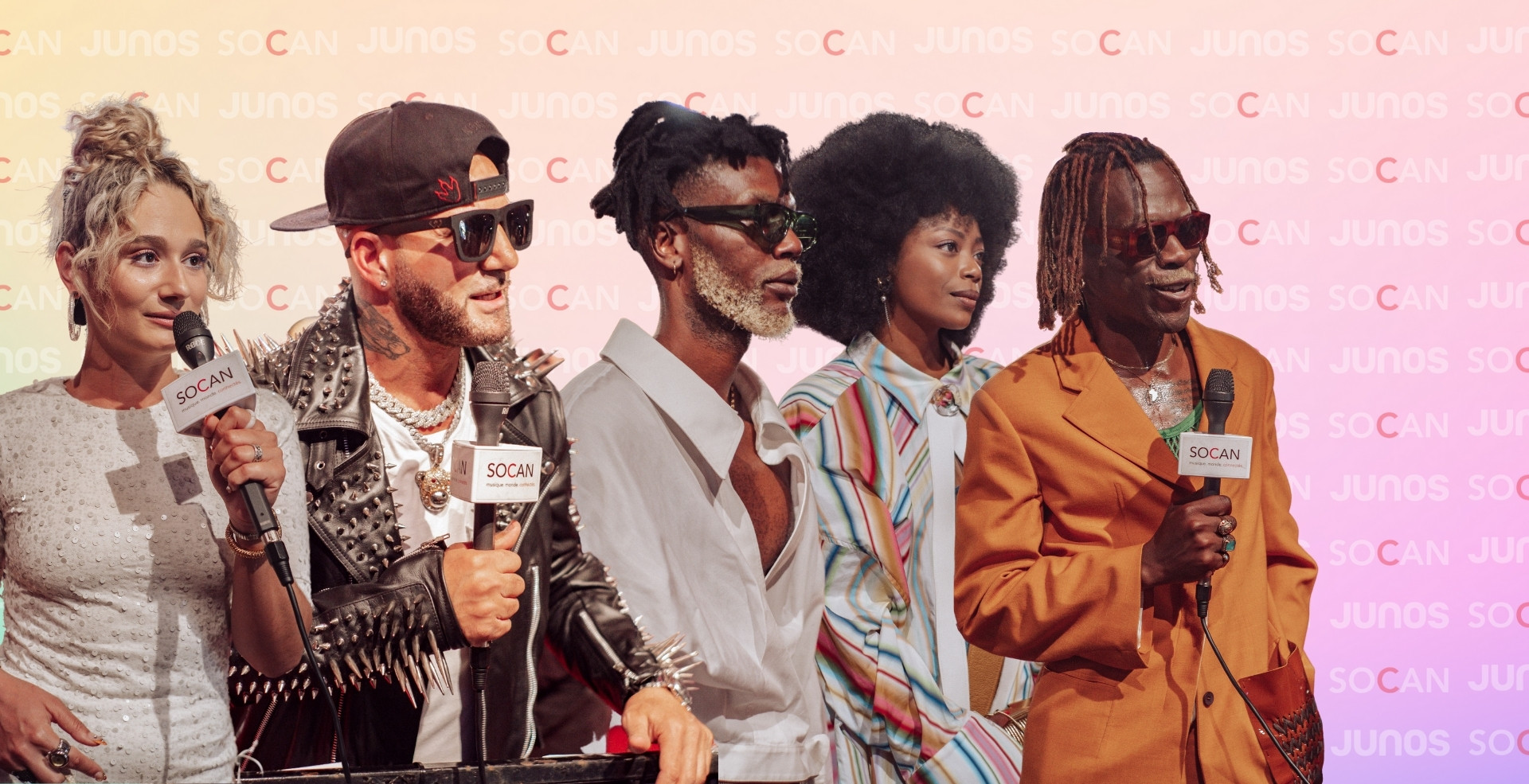 Vidéo : JUNOs 2022 – Karl Wolf, Kallitechnis et Moonshine sur le tapis rouge