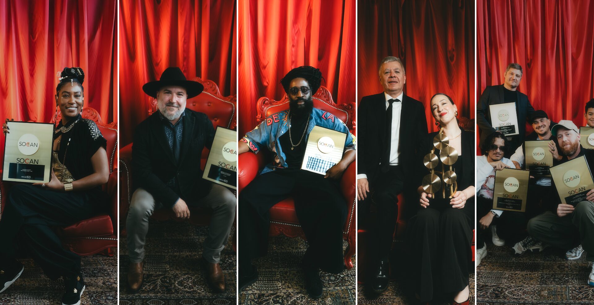 Vidéo : Entrevues sur le tapis rouge du Gala SOCAN 2025, troisième partie