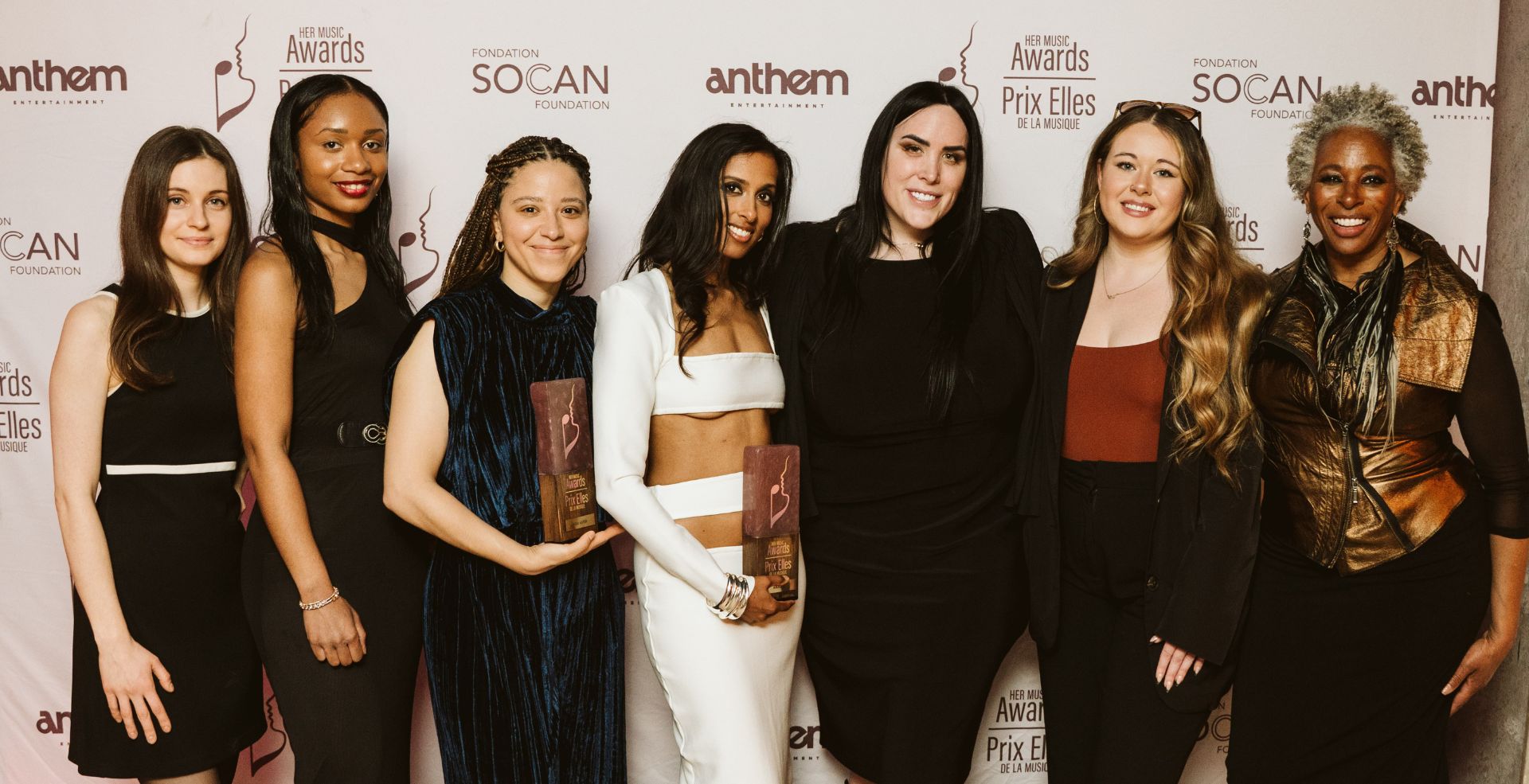 La Fondation SOCAN décerne 2025 Her Music Awards