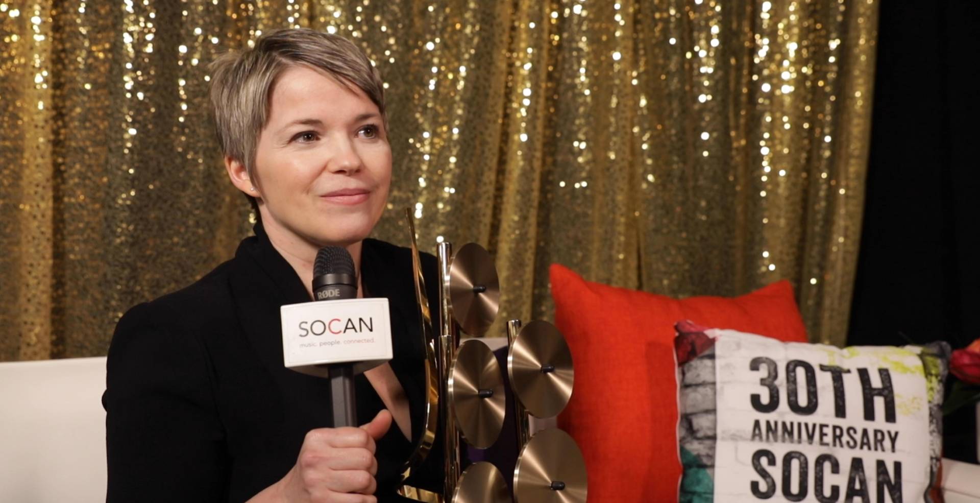 Vidéo des SOCAN Awards 2019 : Jennifer Mitchell de Red Brick Songs