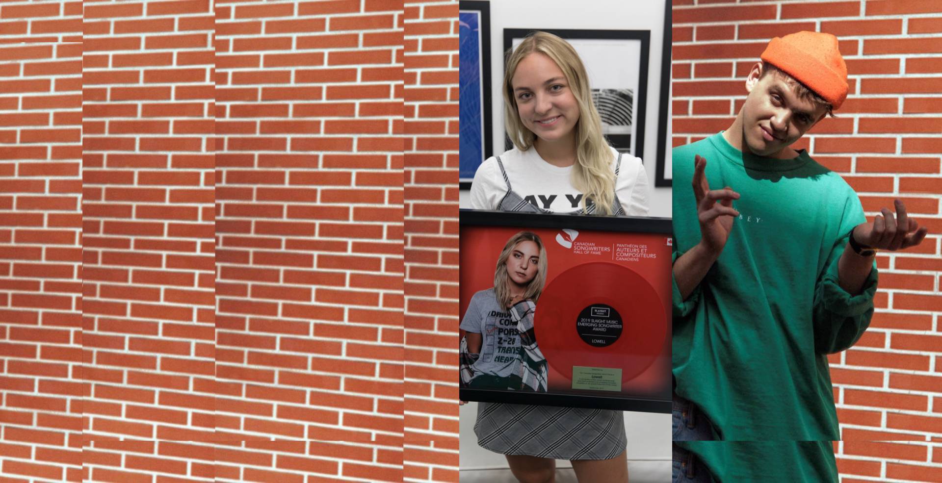 Les Louanges et Lowell remportent le Prix Slaight Music pour un auteur-compositeur en émergence 2019