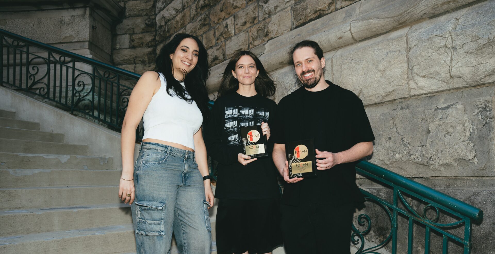 La SOCAN remet un Prix No. 1 à Ghostly Kisses
