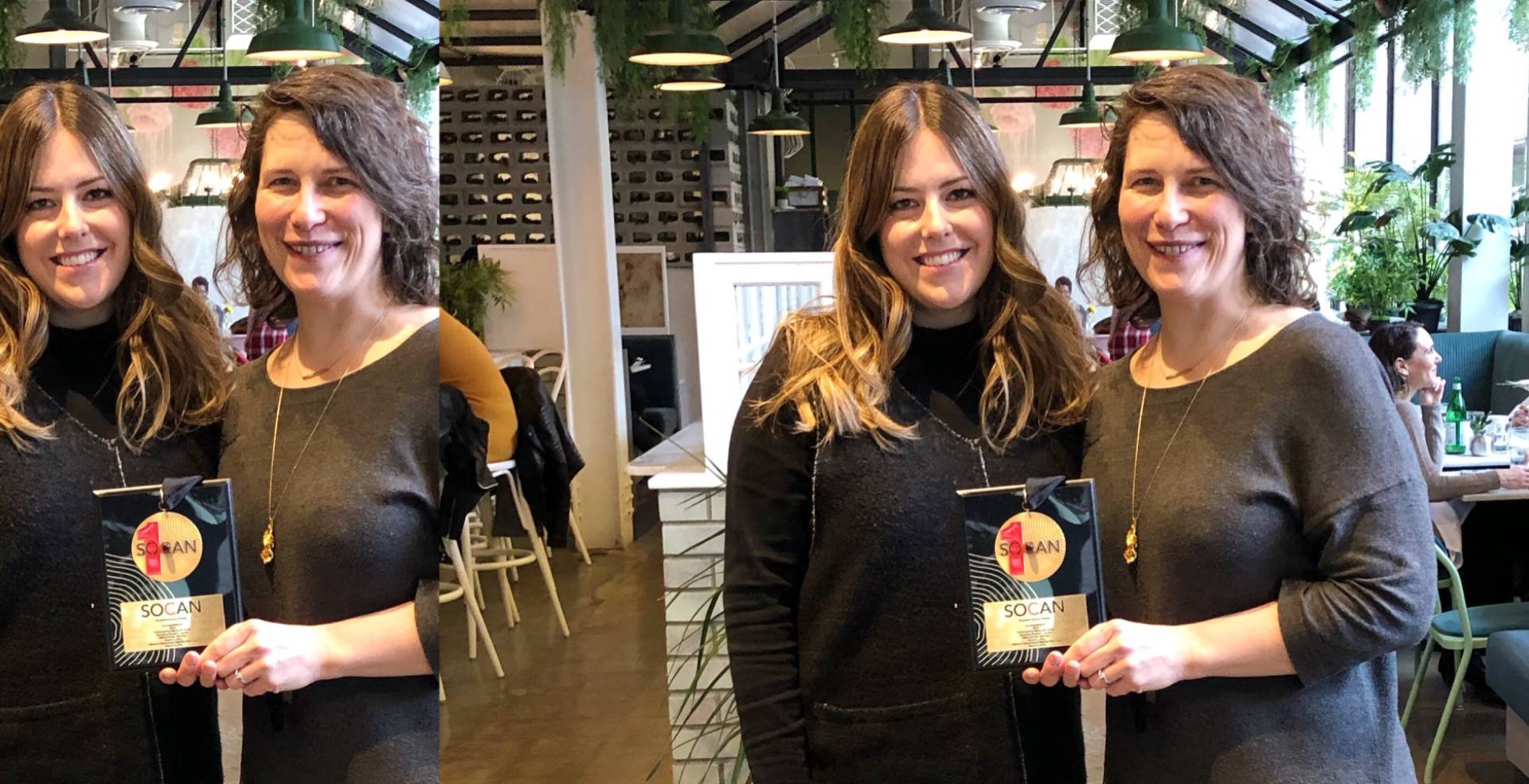 La SOCAN remet un Prix No. 1 SOCAN à peermusic pour « People’s Champ »