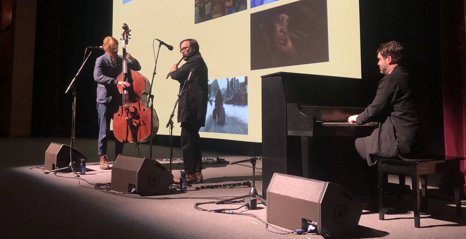 Richard Reed Parry en prestation au Sundance Film Festival 2020