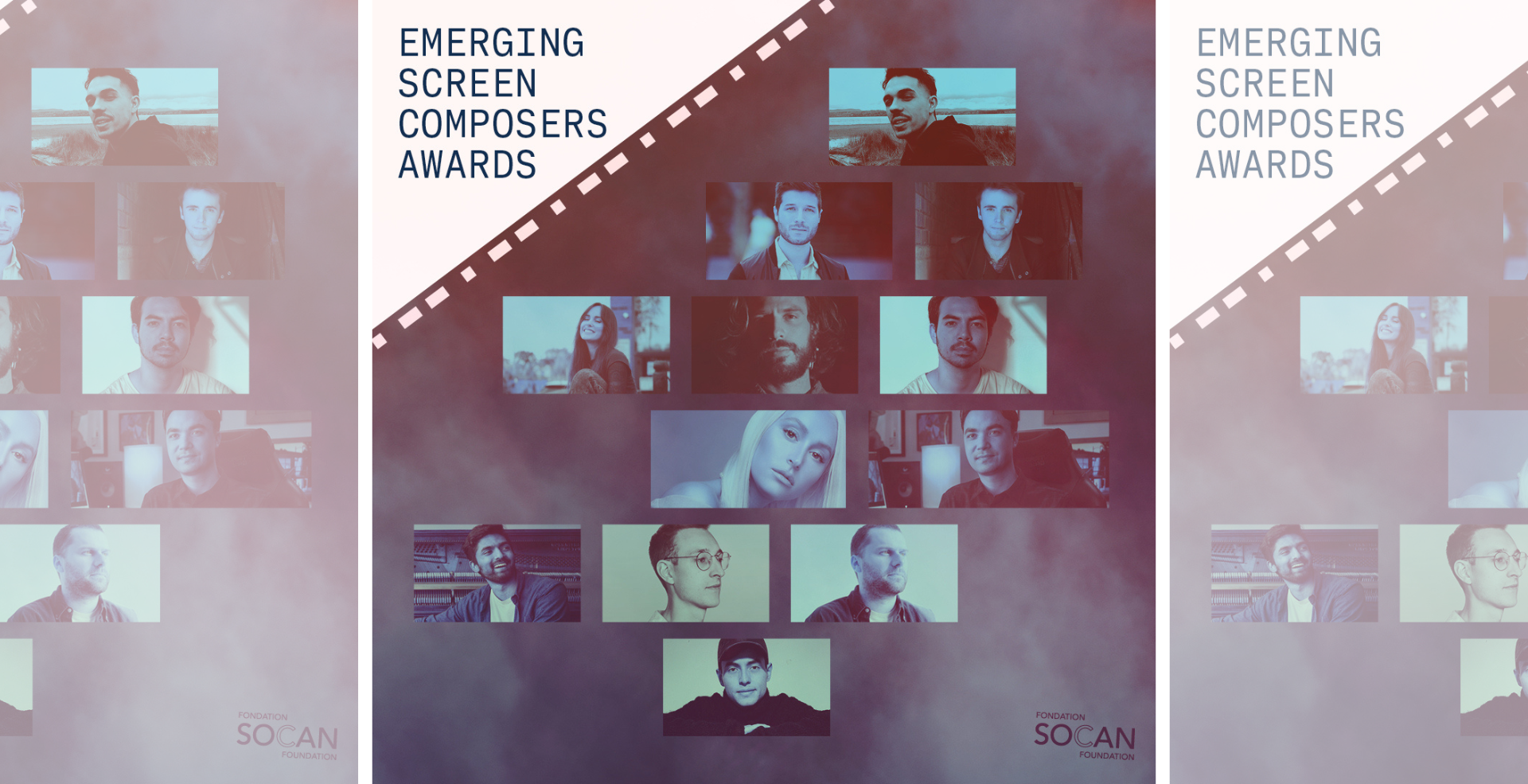 La Fondation SOCAN annonce les lauréats.es 2023 du concours pour les compositeurs émergents de musique à l’image