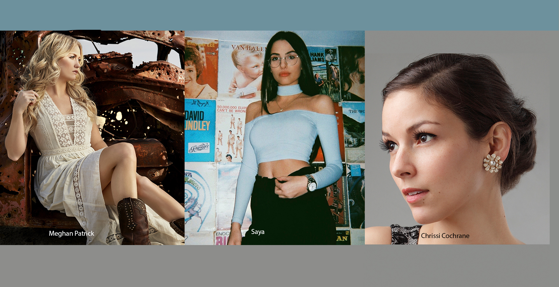 Sous les projecteurs : Meghan Patrick, Saya, Crissi Cochrane