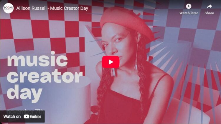 Music Creator Day, 2025, Allison Russell, video