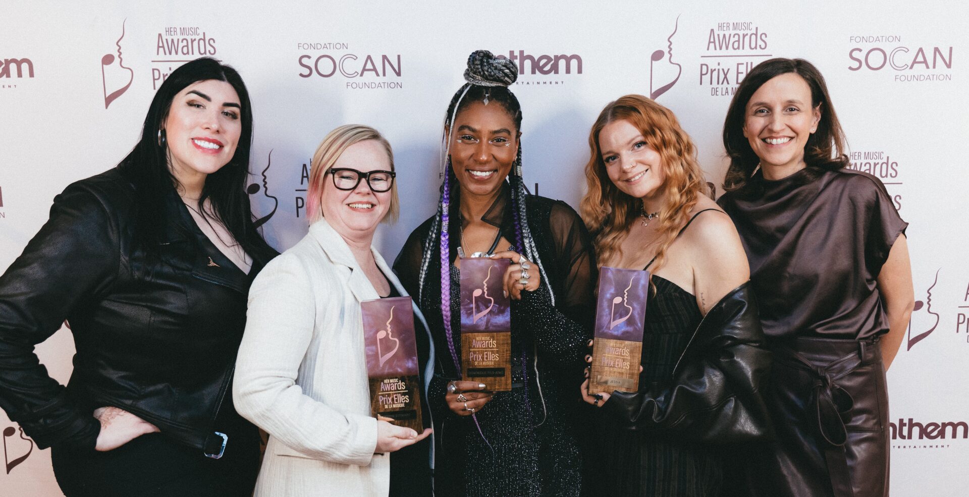 Dominique Fils-Aimé, JESSIA each receive $10,000 Her Music Awards for 2026